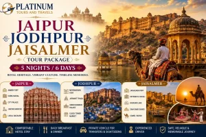 Jaipur Jodhpur Jaisalmer Tour Package